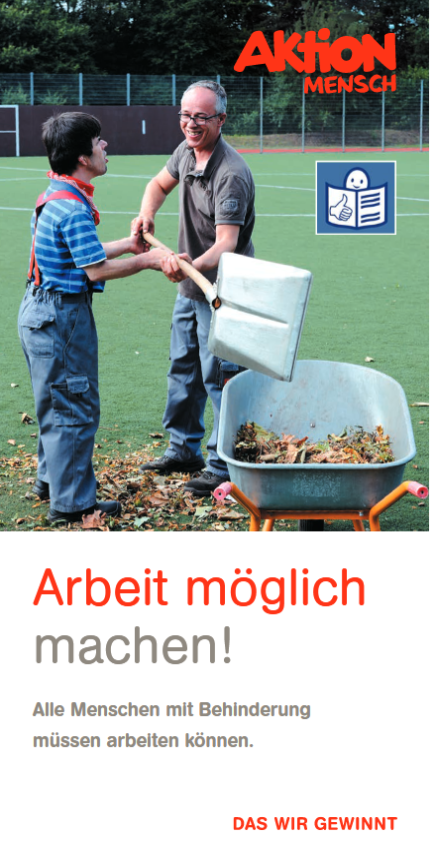 Arbeit möglich machen Titelbild vom Heft Arbeit möglich machen