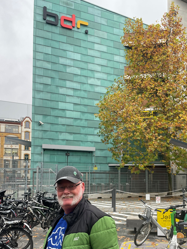 Detlef Erasmy bei einem Treffen in der Bundesdruckerei.