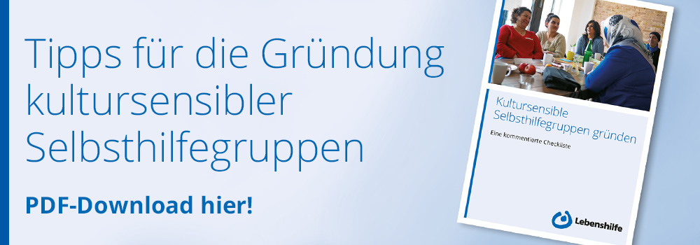Selbsthilfegruppen gründen Selbsthilfegruppen gründen