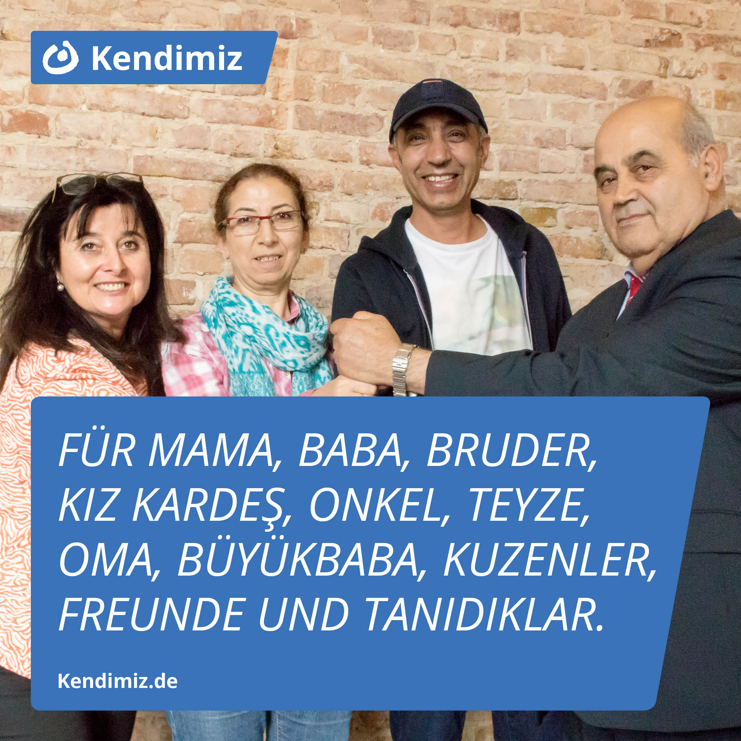 Erfolgreich abgeschlossenes Projekt: die Selbsthilfeplattform Kendimiz. Erfolgreich abgeschlossenes Projekt: die Selbsthilfeplattform Kendimiz.