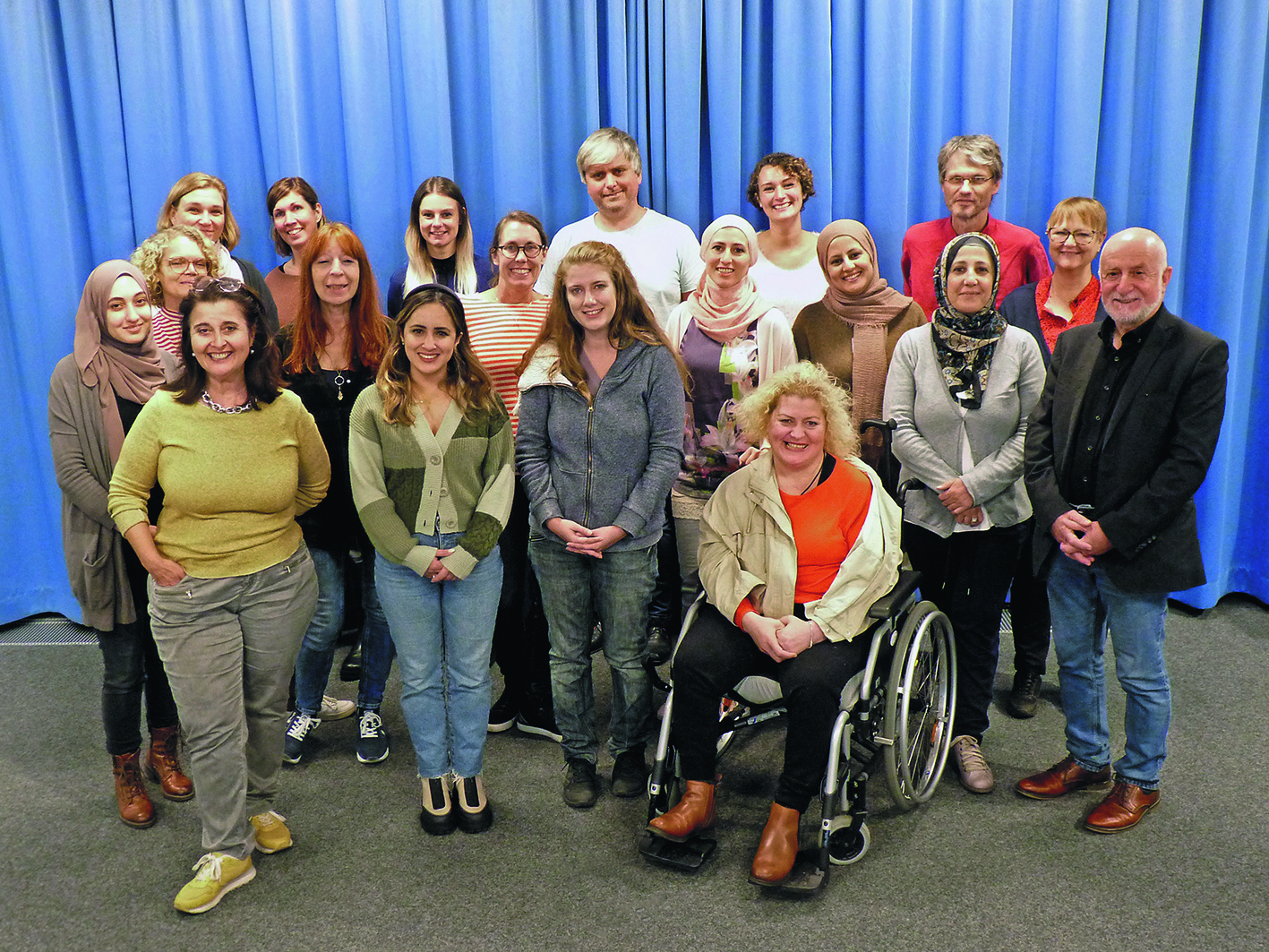 Gruppenbild vom Lebenshilfe-Netzwerktreffen kultursensible Arbeit