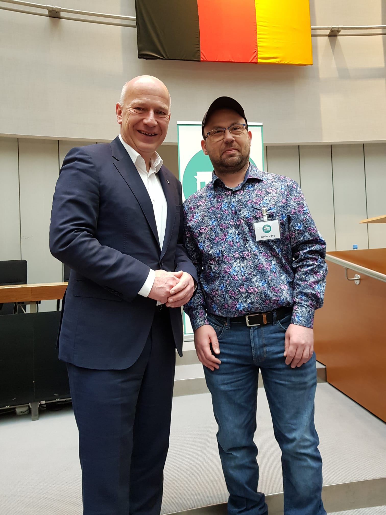 Sascha Ubrig und Kai Wegner