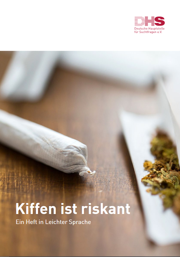 Titel-Seite: Kiffen ist riskant