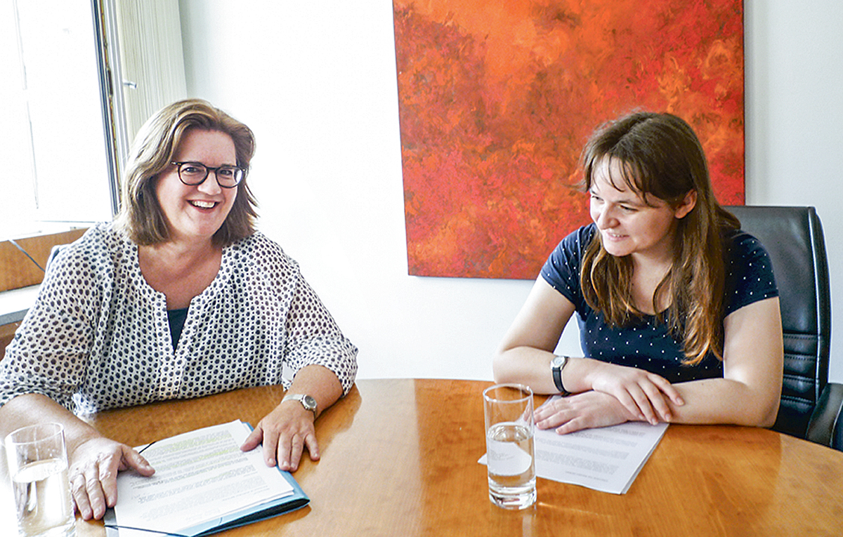 Kerstin Griese im Interview Kerstin Griese im Interview