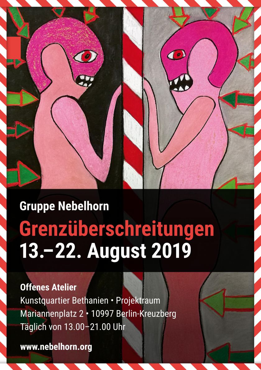 Plakat Projekt Grenzüberschreitungen in Berlin Plakat Projekt Grenzüberschreitungen in Berlin