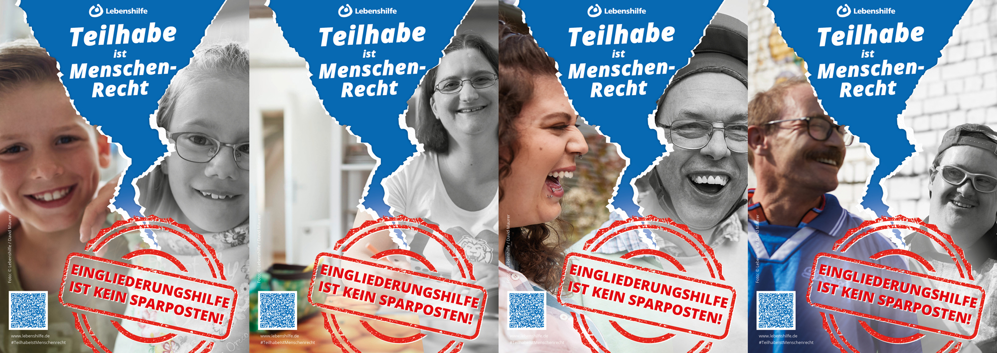 Teilhabe ist Menschenrecht Collage 2