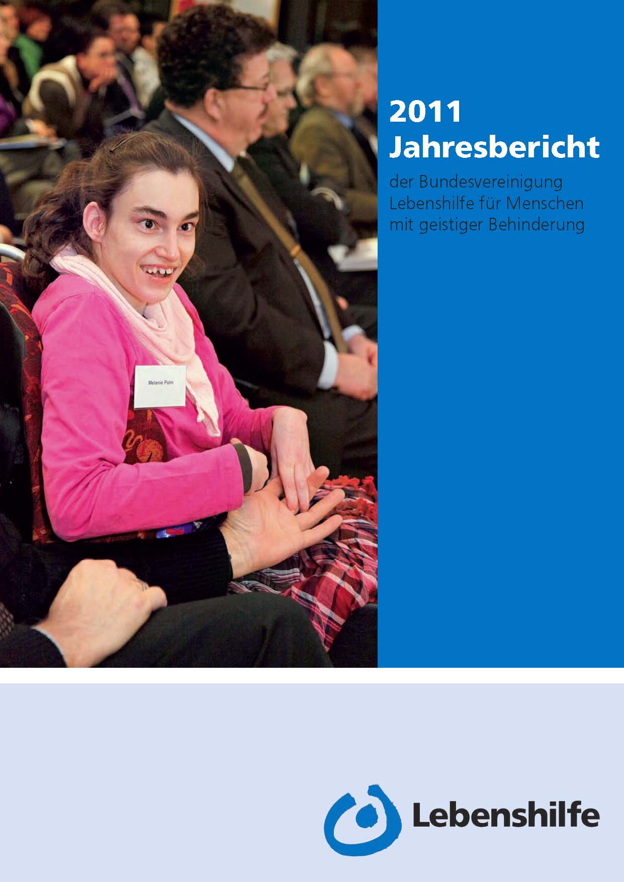 Titelseite des Jahresberichts 2011