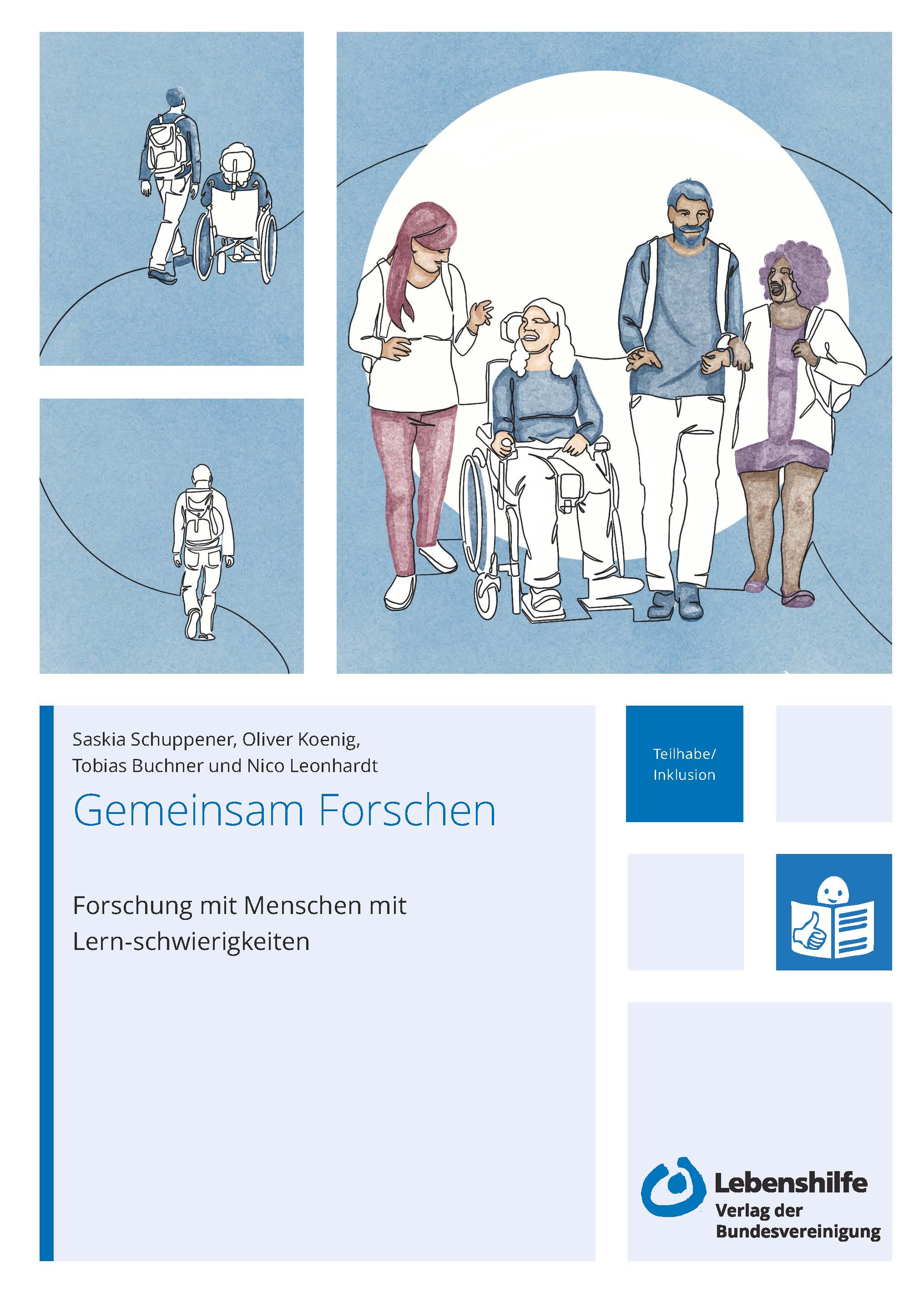 Die Publikation aus dem Verlag der Lebenshilfe: "Gemeinsam Forschen".