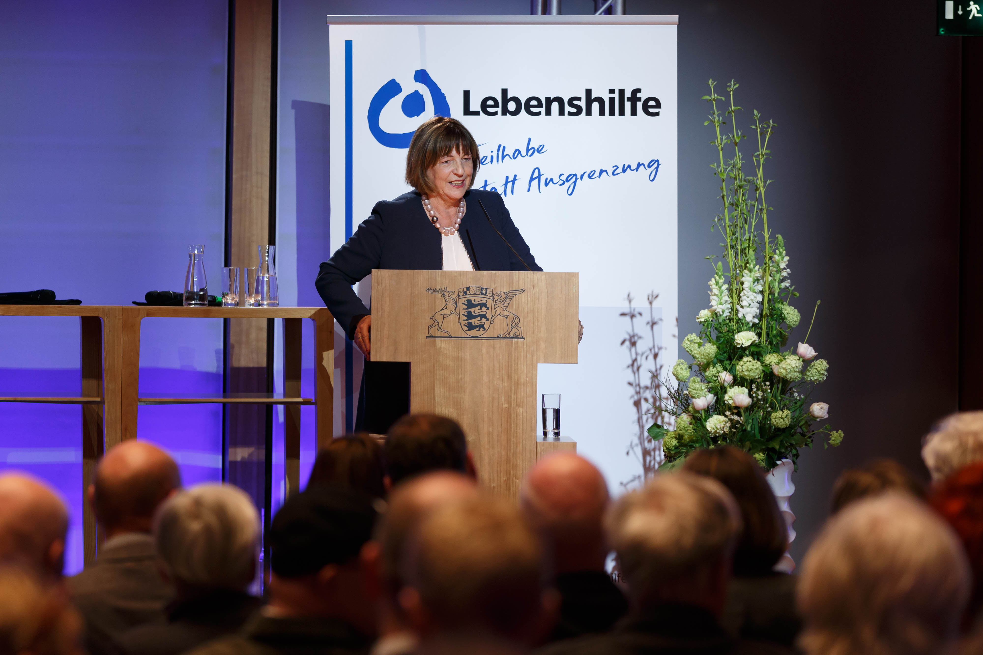 Parlamentarischer Abend 2018 Unsere Bundes-Vorsitzende Ulla Schmidt.