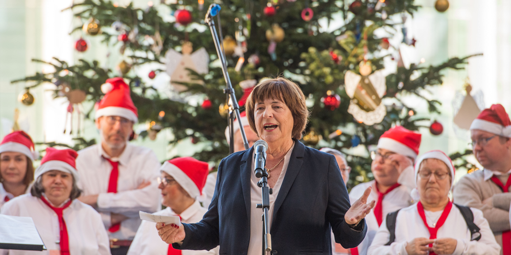 Weihnachtsbaum-Übergabe im Bundestag 2023