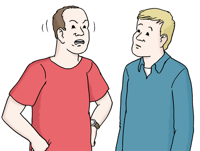 Argument, ©Lebenshilfe für Menschen mit geistiger Behinderung Bremen e. V., Illustrator Stefan Albers, Atelier Fleetinsel, 2013