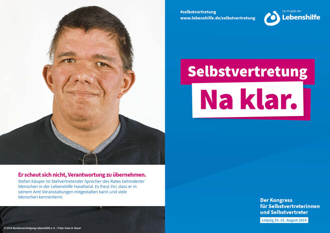 Motiv Stefan Käuper Selbstvertreter-Kampagne