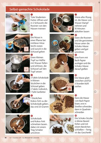 Anleitung Schokolade selbst-gemacht