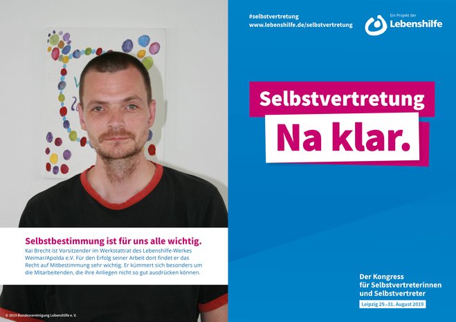 Motiv Julia Nicolai Selbstvertreter-Kampagne