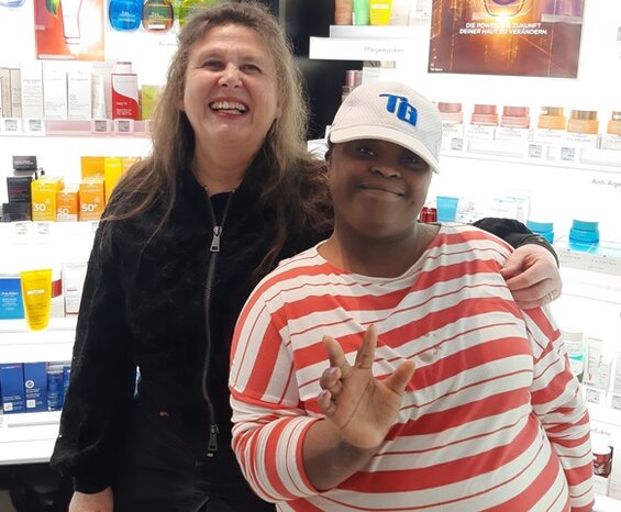 Impression von der Sephora/Lebenshilfe Class for Confidence in Hamburg am 14.1.2025