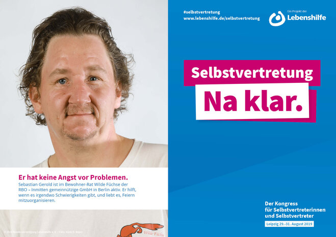 Motiv Sebastian Gerold Selbstvertreter-Kampagne