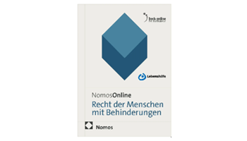Cover des NomosOnline Fachmoduls.
