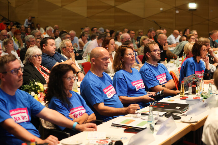 MV 2023 Impressionen aus dem Saal - Selbstvertretung-na-klar