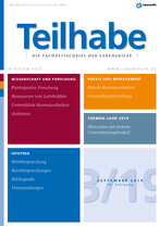 Titel Zeitschrift Teilhabe 3/2019