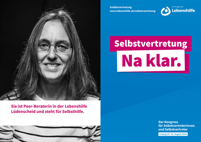 Motiv Andrea LH Lüdenscheid Selbstvertreter-Kampagne