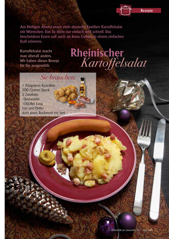 Zutaten Rheinischer Kartoffelsalat