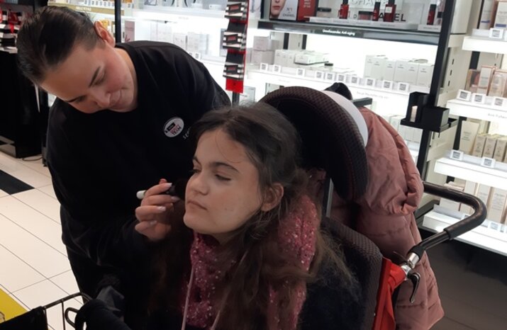 Impression von der Sephora/Lebenshilfe Class for Confidence in Hamburg am 14.1.2025