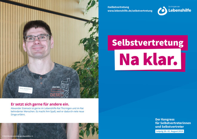 Motiv Alexander Eisenack Selbstvertreter-Kampagne