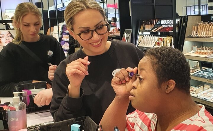 Impression von der Sephora/Lebenshilfe Class for Confidence in Hamburg am 14.1.2025