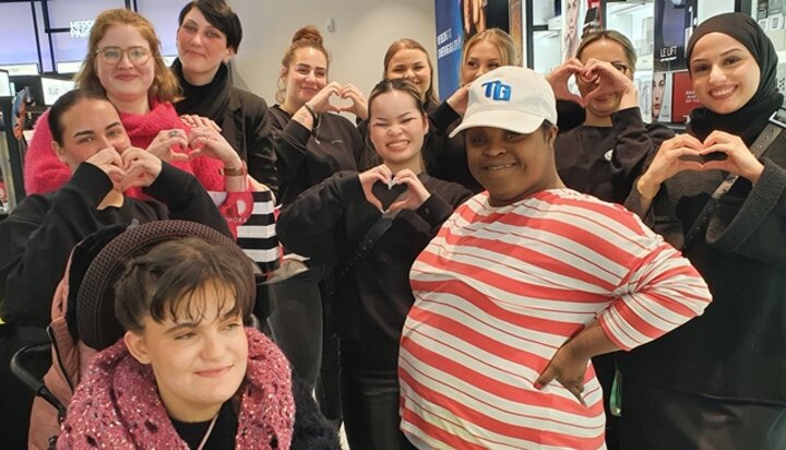 Impression von der Sephora/Lebenshilfe Class for Confidence in Hamburg am 14.1.2025