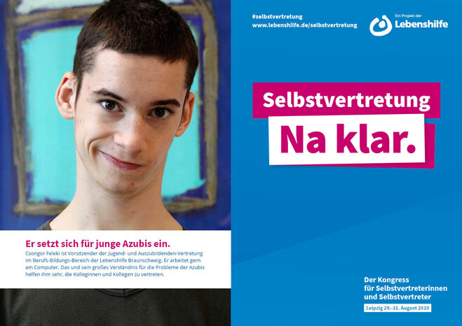 Motiv Csongor Feleki Selbstvertreter-Kampagne