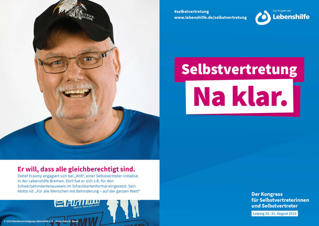 Motiv Detlef Erasmy Selbstvertreter-Kampagne