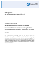 Stellungnahme SGB II-Änderungsgesetz