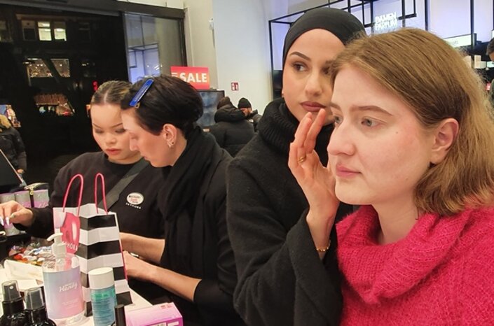 Impression von der Sephora/Lebenshilfe Class for Confidence in Hamburg am 14.1.2025