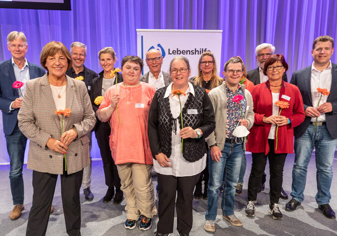 Eindrücke von der MV 2020/2021 der Lebenshilfe.