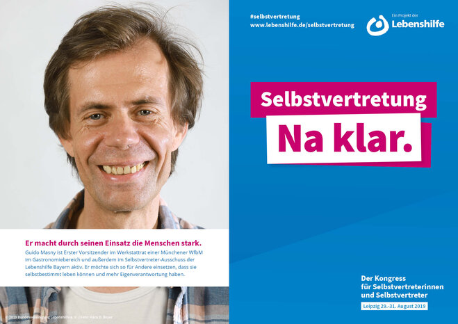 Motiv Guido Masny Selbstvertreter-Kampagne