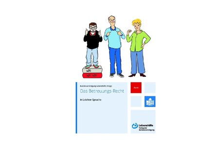 Cover: Betreuungs-Recht in Leichter Sprache