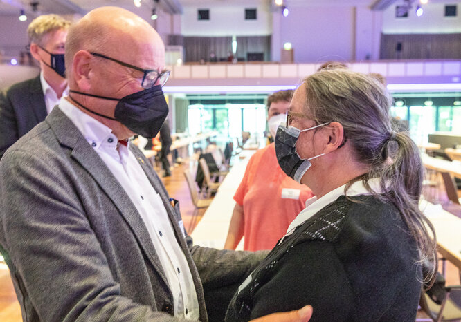 Eindrücke von der MV 2020/2021 der Lebenshilfe.