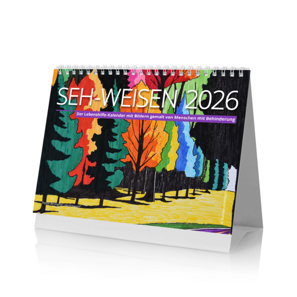 SEH-WEISEN Tischaufstellkalender 2026