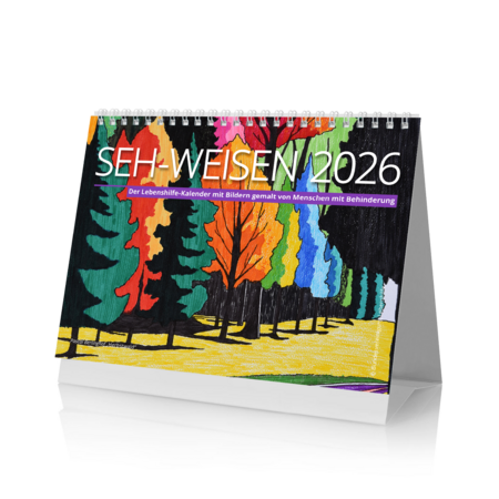 SEH-WEISEN Tischaufstellkalender 2026