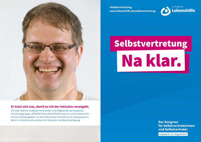 Motiv Christian Wallner Selbstvertreter-Kampagne