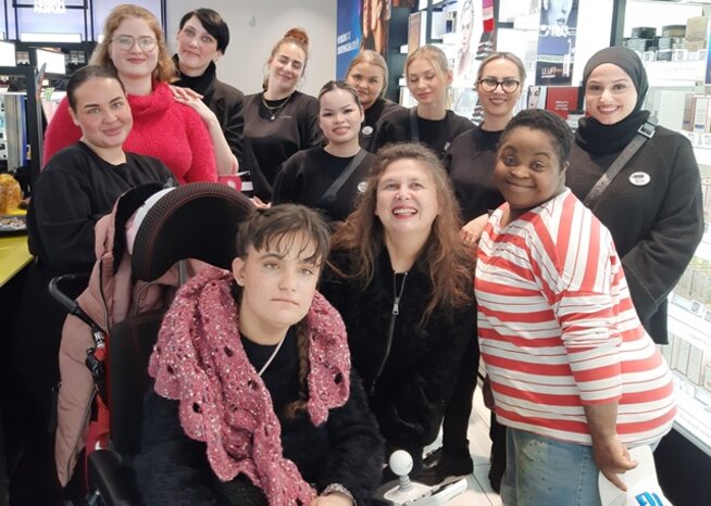 Impression von der Sephora/Lebenshilfe Class for Confidence in Hamburg am 14.1.2025