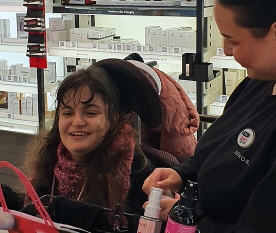 Impression von der Sephora/Lebenshilfe Class for Confidence in Hamburg am 14.1.2025
