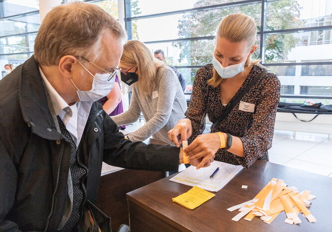 Eindrücke von der MV 2020/2021 der Lebenshilfe.