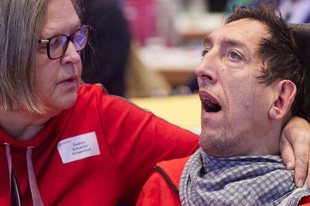 Eindrücke von der Lebenshilfe Mitgliederversammlung 2025 im Estrel in Berlin.