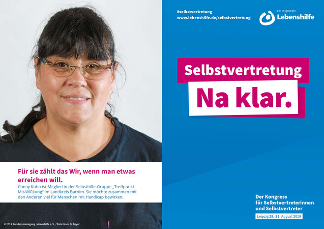 Motiv Conny Kuhn Selbstvertreter-Kampagne