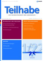 Cover Teilhabe 1/2022