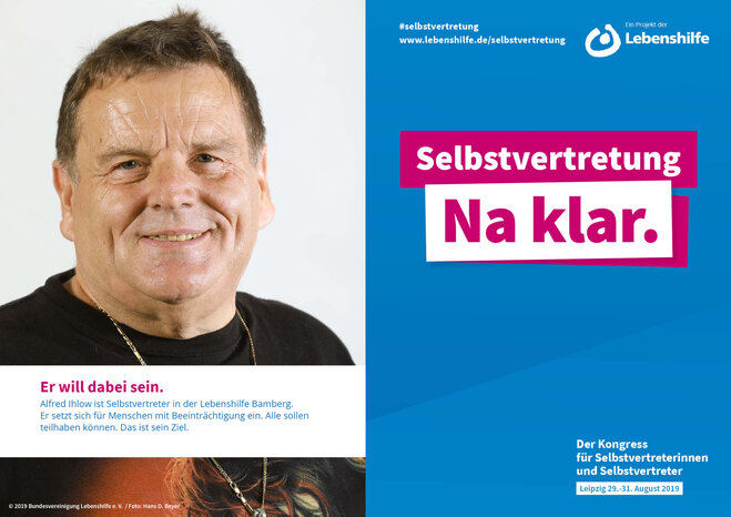 Motiv Alfred Ihlow Selbstvertreter-Kampagne