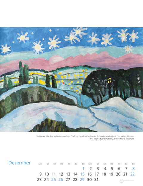 SEH-Weisen Kalender 2024 - Dezember SEH-Weisen Kalender 2024 - Dezember